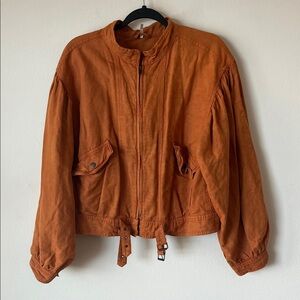Free People Terracotta Jacket